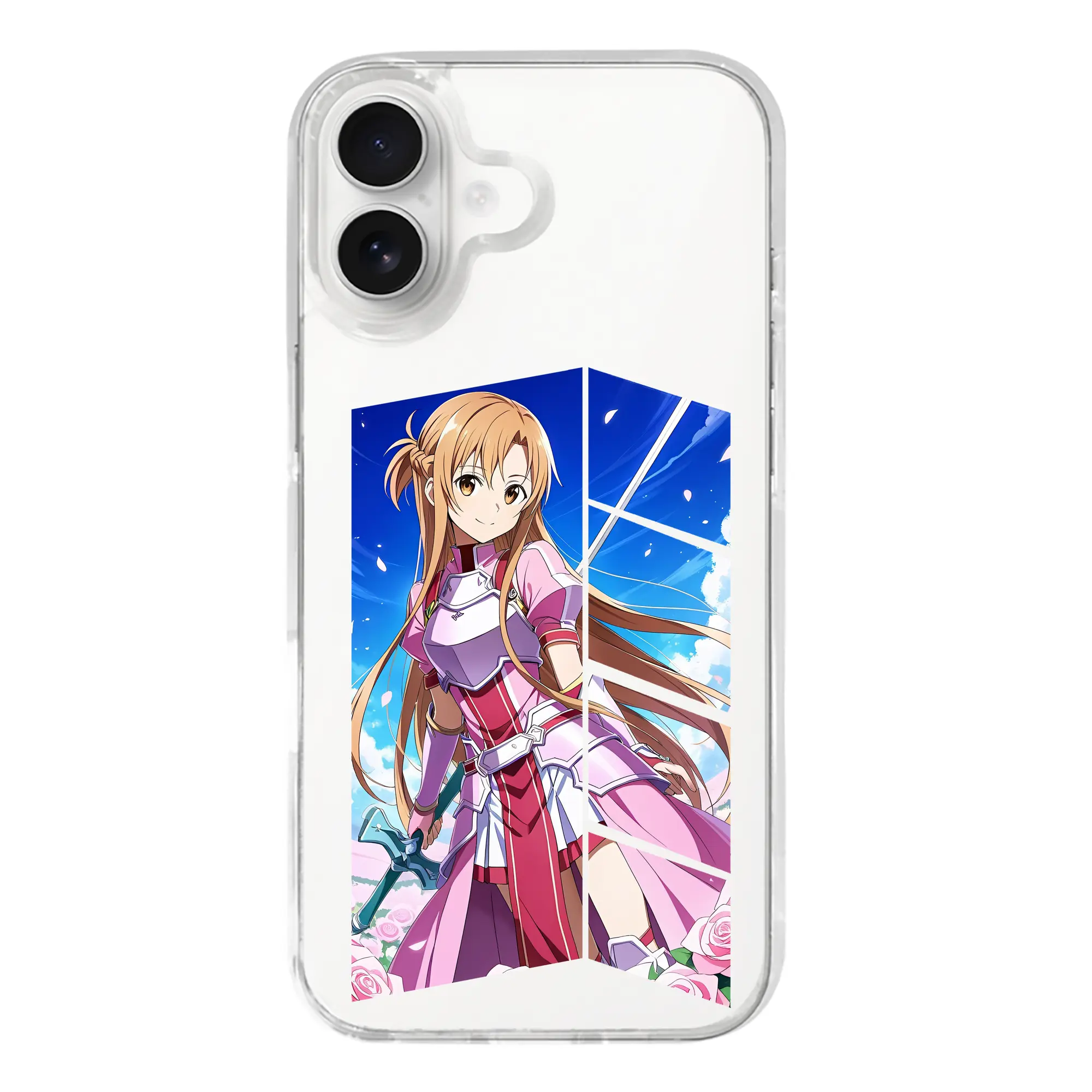 ソードアートオンライン グッズ アスナ - iPhone 17シリーズ 透明スマホケース – 薄型・耐衝撃・精密フィット保護カバー